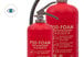 Visual inspection of service-free extinguishers