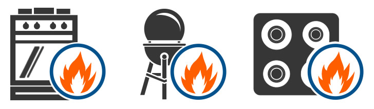 Ovens, hobs and BBQs are all caravan fire risks