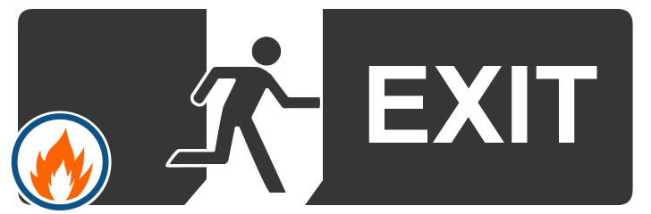 Ensure you have a secondary escape from your caravan in case the main door is blocked by the fire.