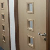 30 minute fire door with intumescent seals