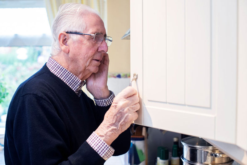 Kitchen safety dementia