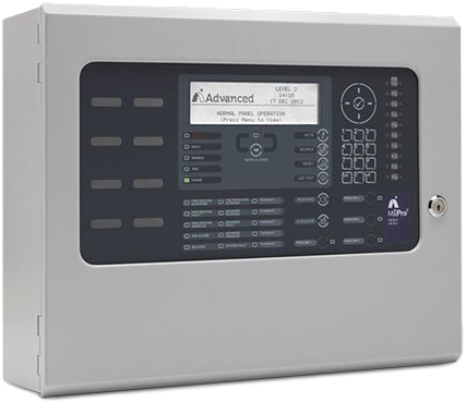 Advanced MxPro 5 fire alarm system control panel
