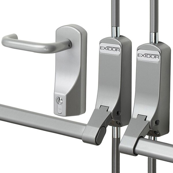 Exidor 284 Double Door Panic Bar Set With 2 Bolts - From £107.99 inc VAT