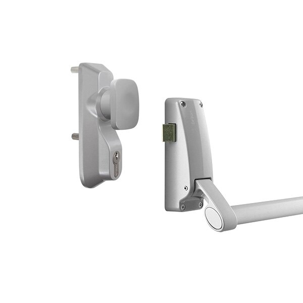 Briton 376 Single Door Panic Bar with Bolt