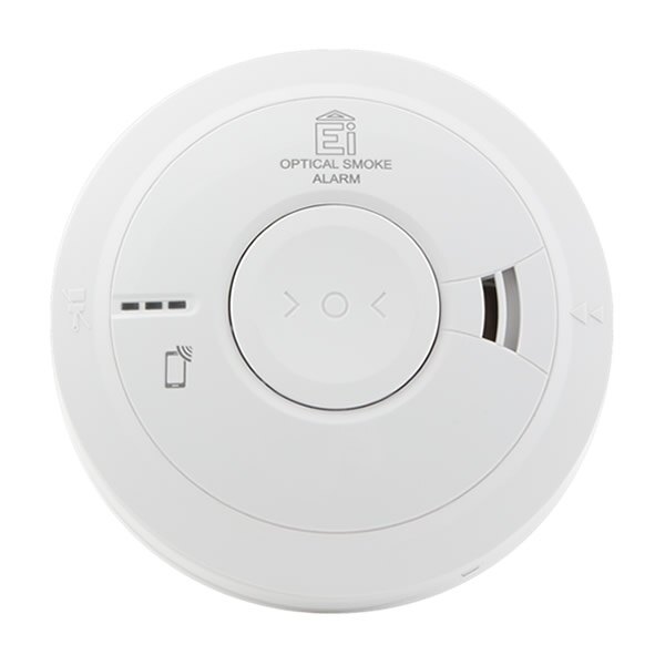 Mains Powered Optical Smoke Alarm with Lithium Back-up - Ei3016 - £45.
