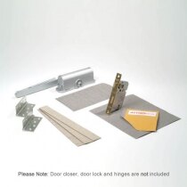 Image of the Ironmongery Protection for Fire Door Locks, Hinges and Door Closers