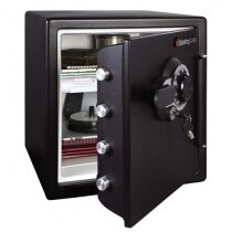 Image of the Sentry SFW123DTB - Fire and Waterproof Safe with Combination and Key Lock