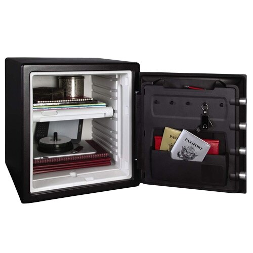 Sentry SFW123DTB Fire and Waterproof Safe with Combination and Key Lock
