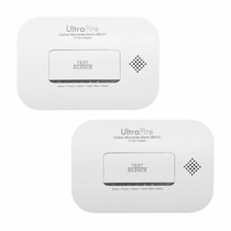Image of the 10 Year Life LED Carbon Monoxide Alarm - UltraFire UBCO1 Twin Pack