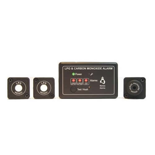Nereus LPG and Carbon Monoxide Gas Boat Alarms