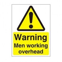 Image of the Warning - Men Working Overhead