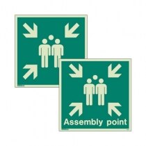 Image of the Assembly Point Sign - Fire Safety Signs From Jalite