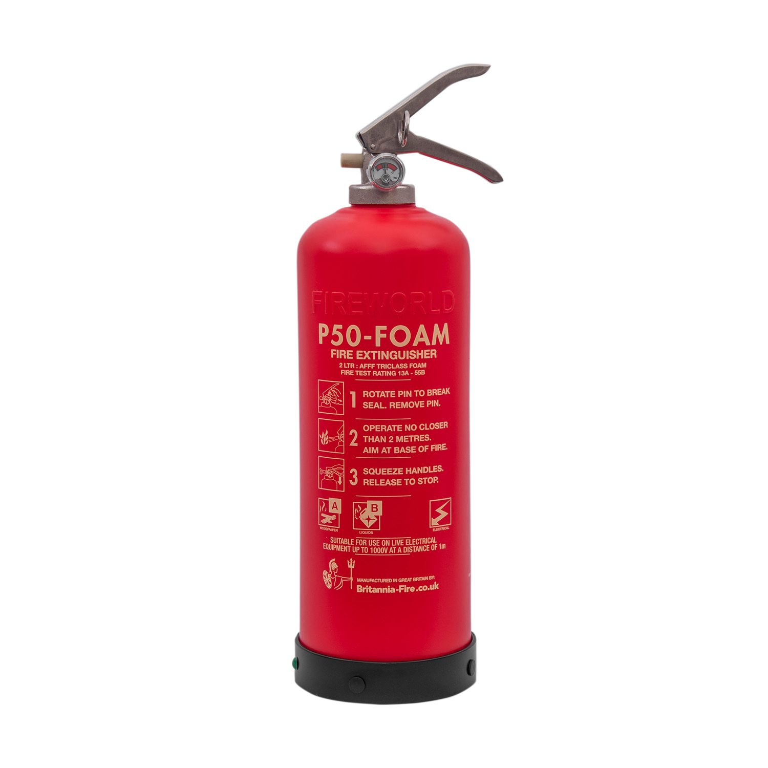 Image of the P50 2ltr Foam Fire Extinguisher