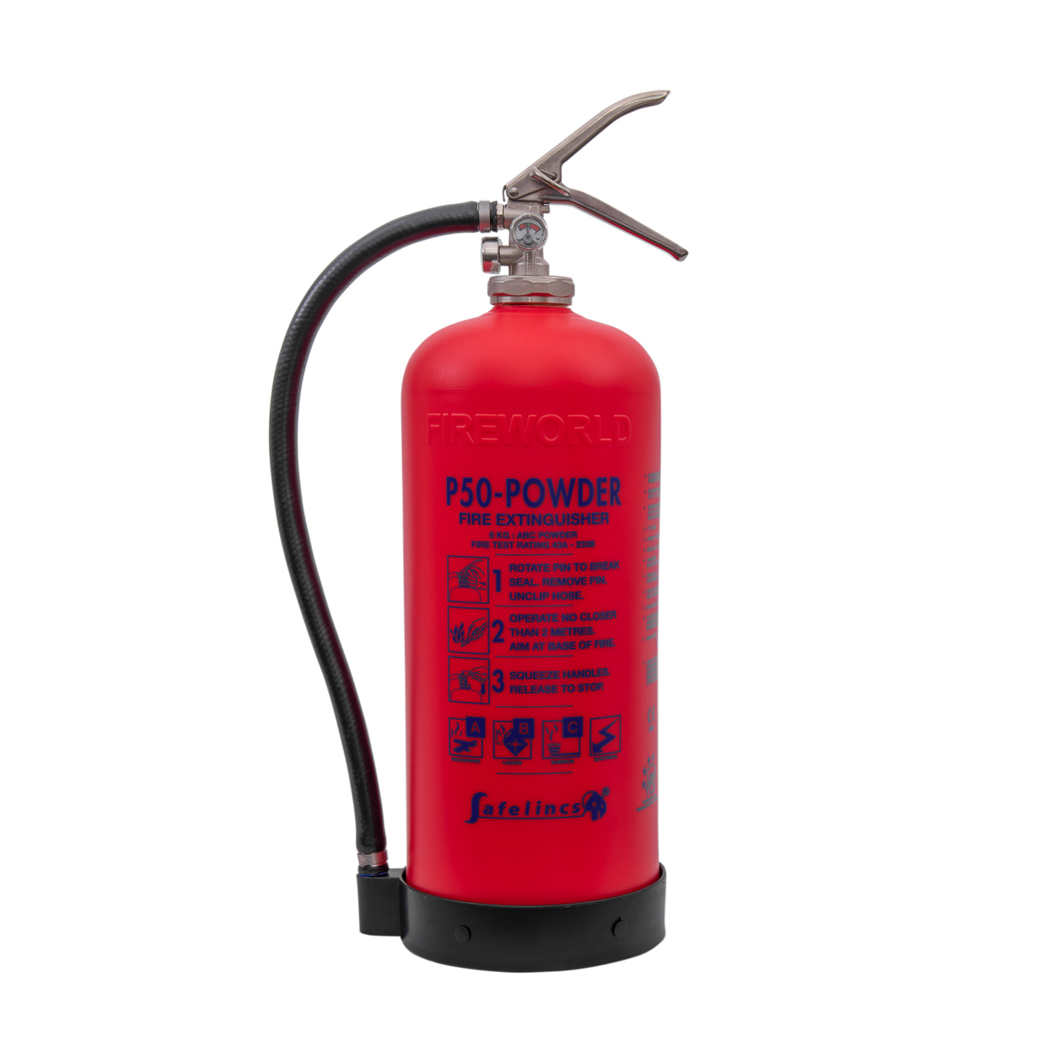 Image of the P50 6kg Powder Fire Extinguisher