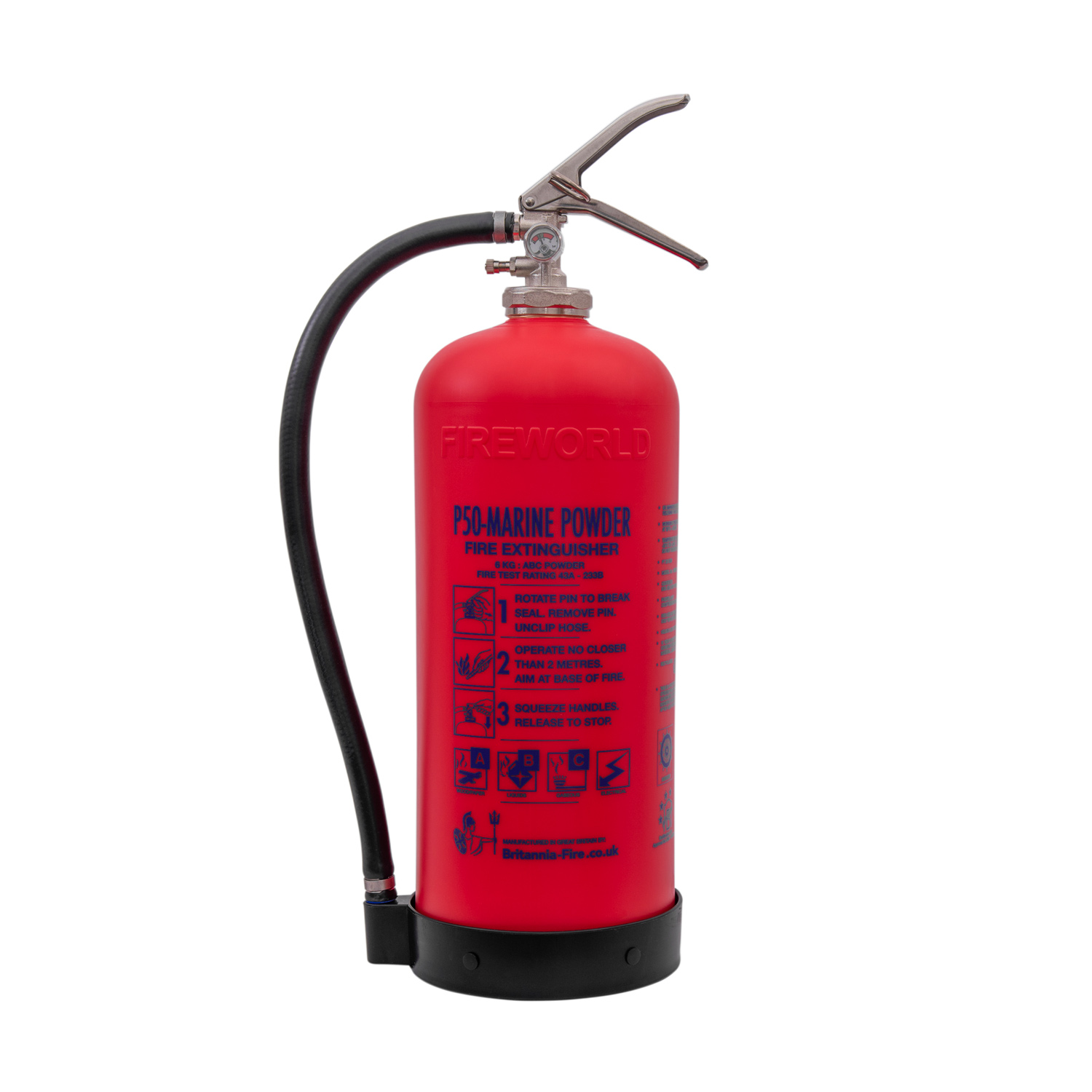 Image of the P50 MED 6kg Powder Fire Extinguisher