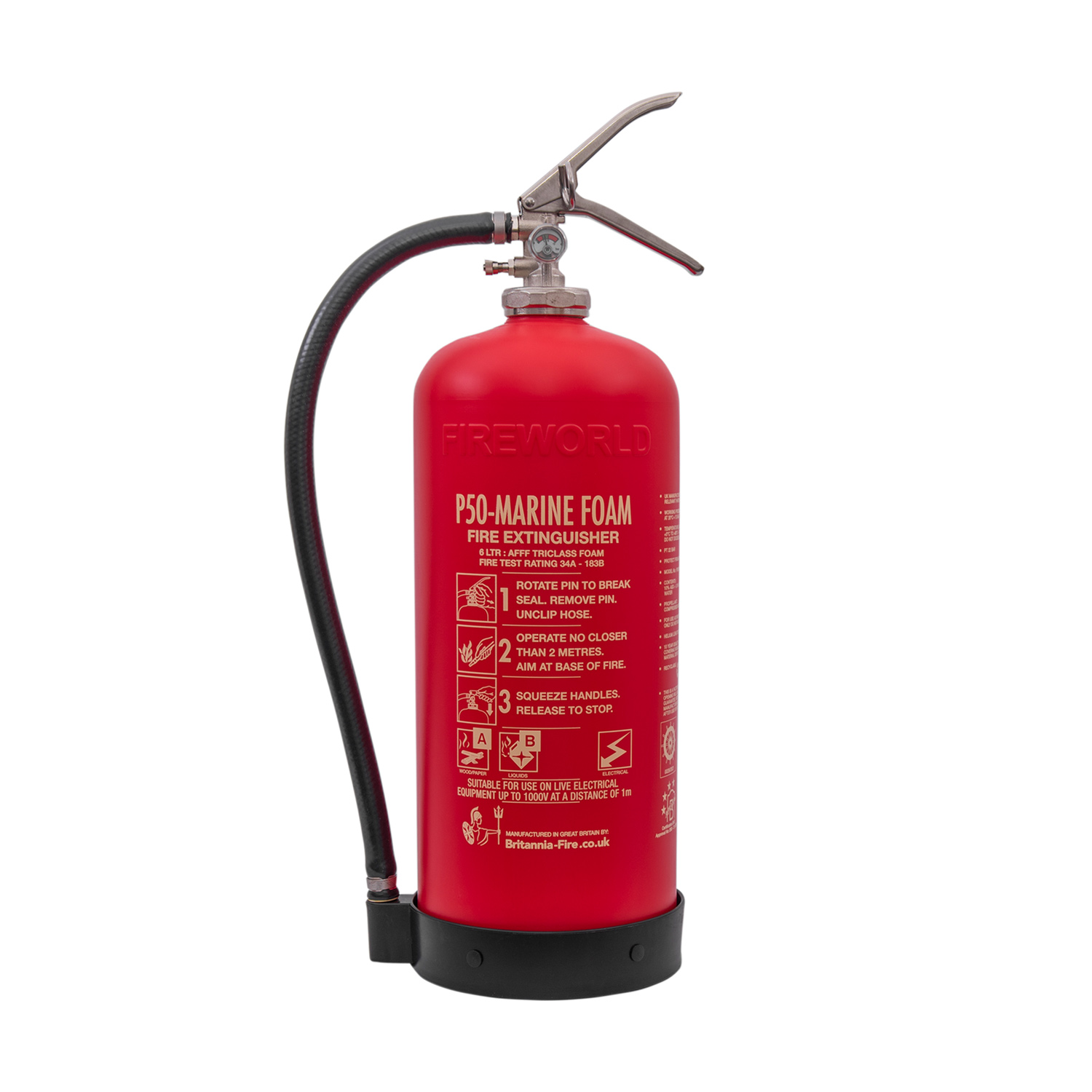 Image of the P50 MED 6ltr Foam Fire Extinguisher