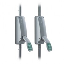 Image of the Briton Double Door Emergency Push Pad Set with 2 Bolts