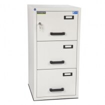 Image of the Burton FF300MK/II Fireproof Filing Cabinet - 3 Drawer