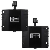 Image of the Dorgard Fire Door Retainer Twin Pack - Black