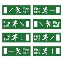 Image of the Self-Adhesive EEC Directive Fire Exit Signs