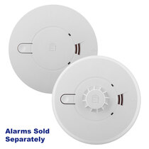 Image of the Mains Powered Smoke Alarms & Heat Alarms with Alkaline Back-up Battery - Aico Ei140e Series