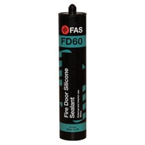 Image of the FAS White Fire Door Silicone Sealant - 310ml