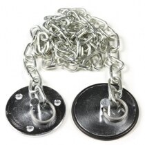 Image of the Metal Keeper Plate with Chain
