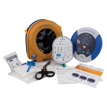 Image of the HeartSine Samaritan PAD 350P Defibrillator for Schools Bundle with Optional Cabinet