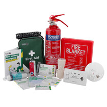 Image of the Home Working Fire Safety Kit - Safelincs