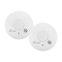 Image of the 10 Year Longlife Battery Optical Smoke Alarm Twin Pack - Kidde 10Y29