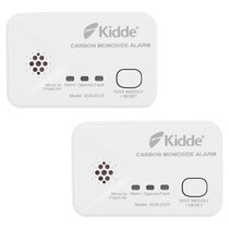Image of the Battery Powered LED Carbon Monoxide Detector / CO Alarm Twin Pack - Kidde 2030-DCR
