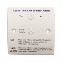 Image of the 230V Remote Control Switch with Test & Hush - Kidde REMTH