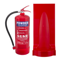 Image of the 9kg Powder Fire Extinguisher & Single Extinguisher Stand Special Offer