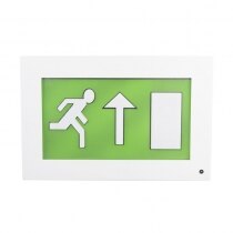 Image of the Ultra Slim Single-Sided LED Emergency Fire Exit Sign - Petina