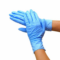 Image of the St John Ambulance Disposable Powder-Free Nitrile Gloves - 100 pack / 50 pair