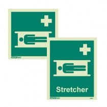 Image of the Stretcher Location Sign