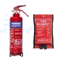 Image of the 1kg Powder Fire Extinguisher & Fire Blanket Special Offer