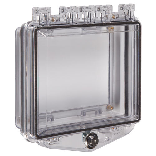 Image of the Deep Polycarbonate Protective Cover for Flush Mounted Panels