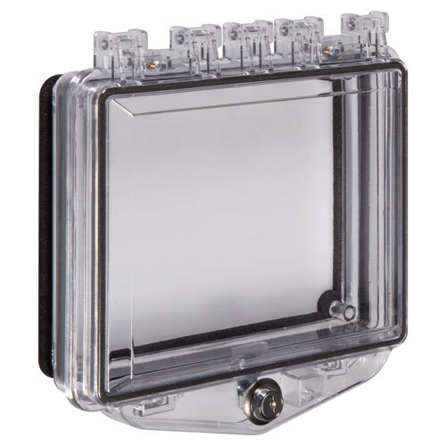 Image of the Shallow Polycarbonate Protective Cover for Flush Mounted Panels