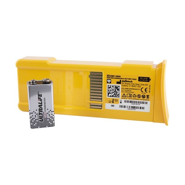 Image of the Defibtech Lifeline AED & Auto High Capacity Battery Pack