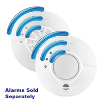 Image of the Mains Radio-Interlink Smoke Alarms & Heat Alarms with Sealed Longlife Back-up Battery - FireAngel Pro Connected Series