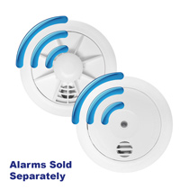 Image of the Radio-Interlinked Sealed Battery Powered Smoke & Heat Alarms - Firehawk W Series