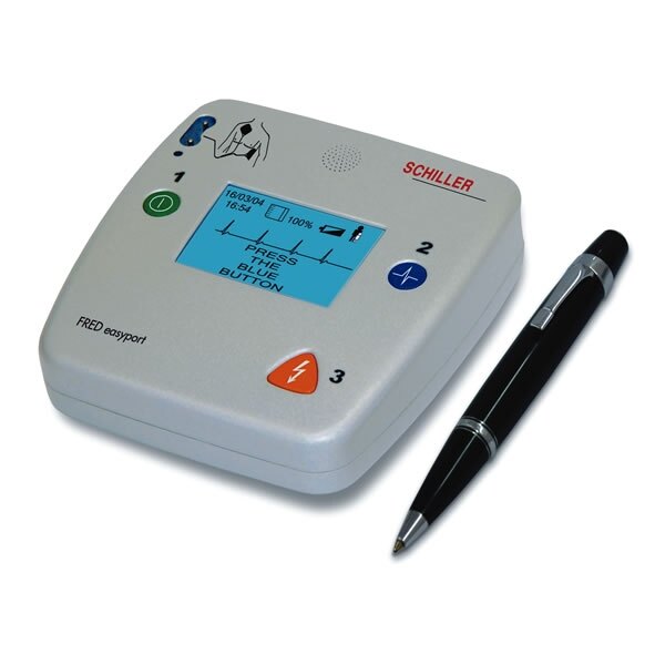 Image of the Schiller FRED Easyport Pocket Defibrillator - Semi-Automatic