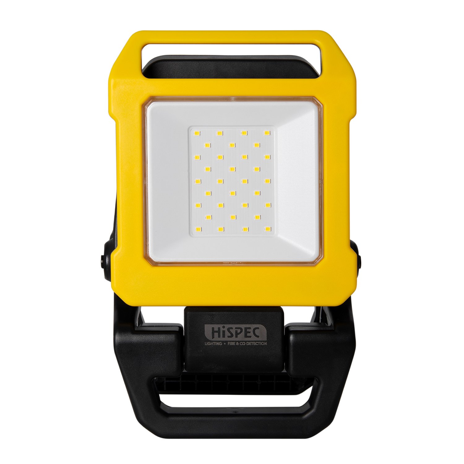 Hispec 10W Adjustable and Rechargeable LED Work Light with Magnet & Clamp