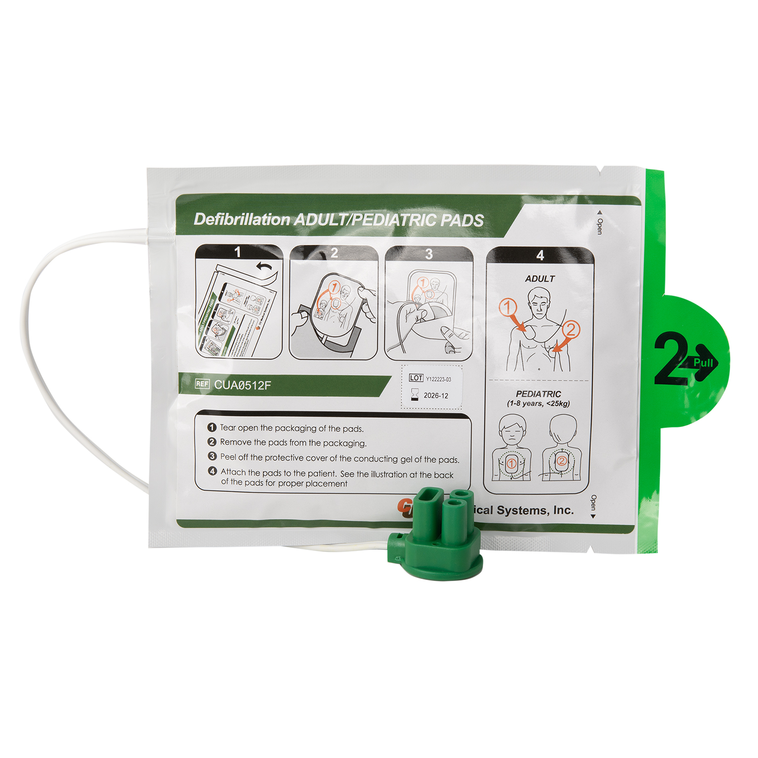 IPAD NFK200 Dual Adult & Paediatric Electrode Pads