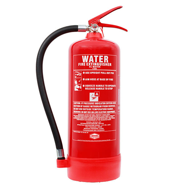 water fire extinguisher