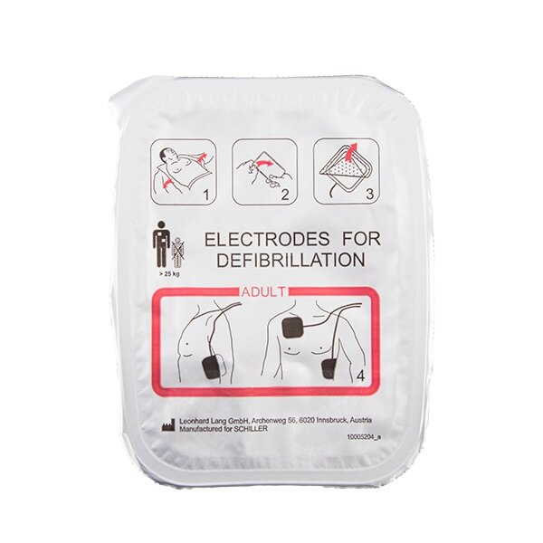 Image of the Schiller FRED Easyport Adult Defibrillator Pads