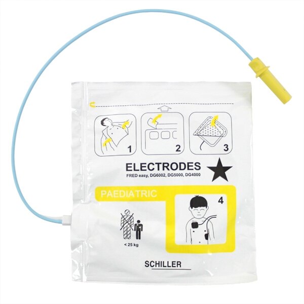 Image of the Schiller FRED Easyport Paediatric Defibrillator Pads