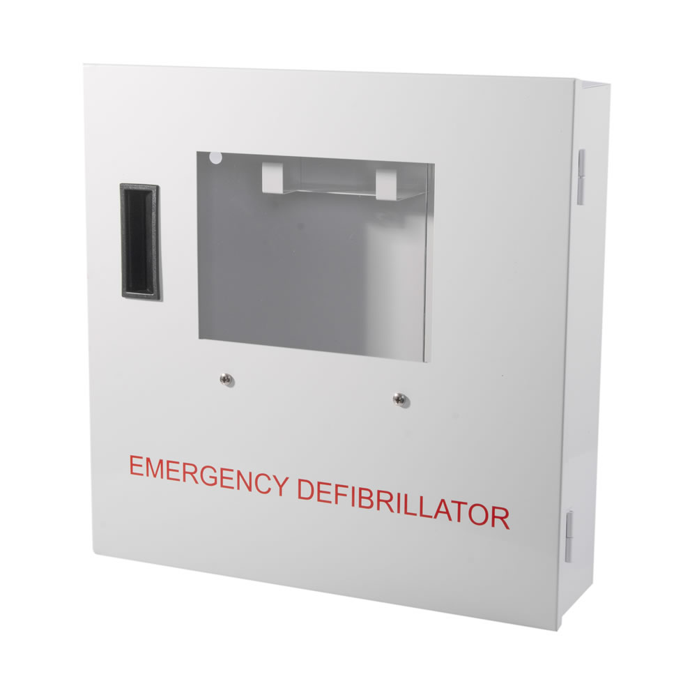 Image of the Defibtech Lifeline AED & Auto Defibrillator Wall Cabinet