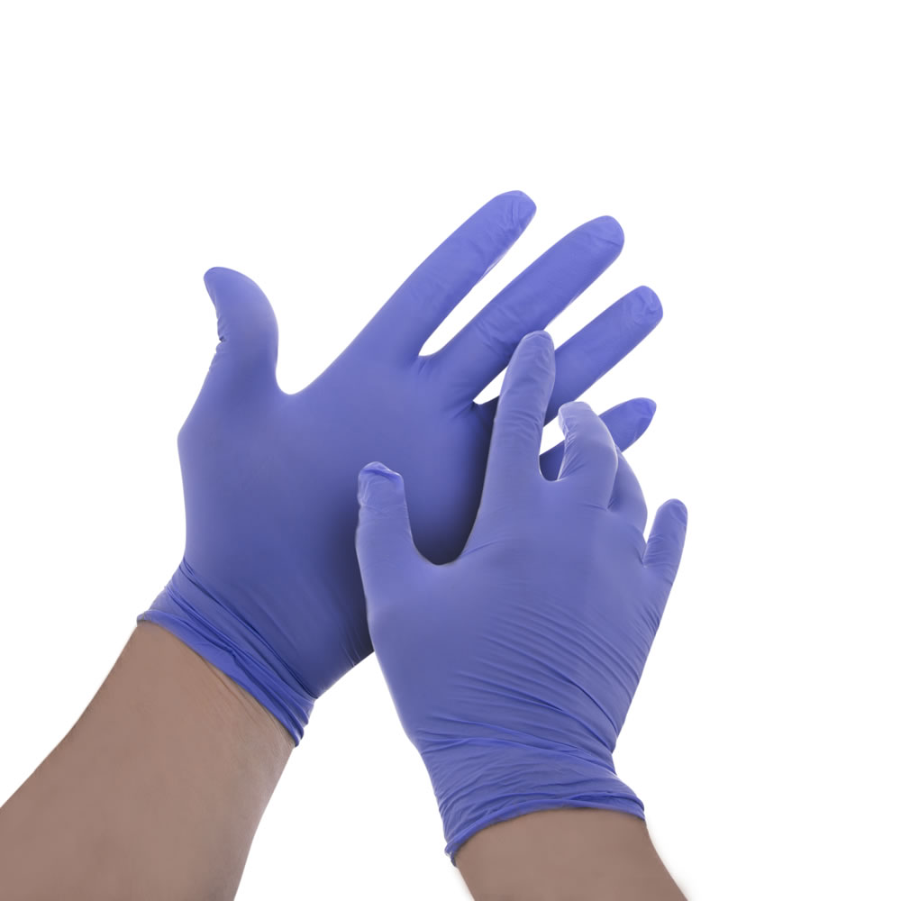 Image of the St John Ambulance Disposable Powder-Free Nitrile Gloves - 100 pack / 50 pair